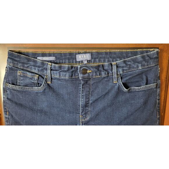 NYDJ Women Size 14 High Rise Skinny Ankle Denim Jeans High Rise - Picture 3 of 16